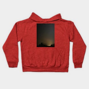 Clear sky night with starts Kids Hoodie